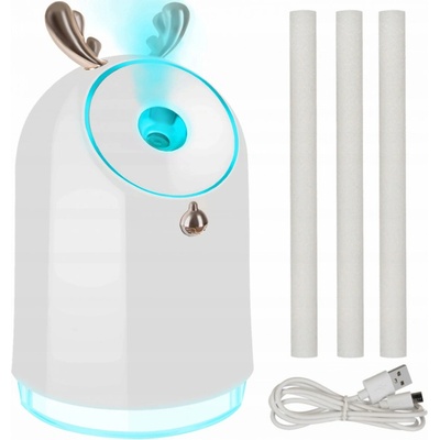 Mini Zvlhčovač vzduchu USB 250 ml biely