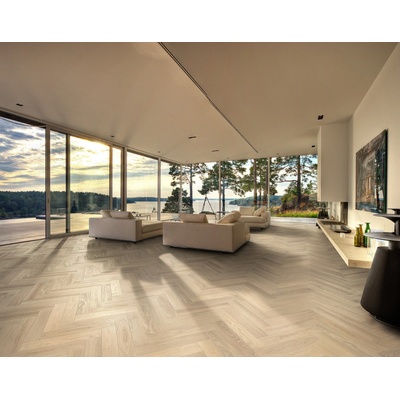 Kährs Herringbone Dub ab krémově bílý 111PABEKFVKE600 2.30 m²