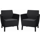 Keter Salemo Duo Set grafit 2 ks