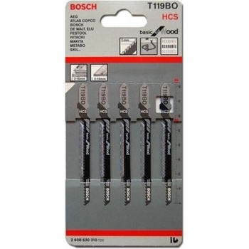 Bosch НОЖ ЗА ПРОБ. ТРИОН Т119ВО ЗА ФИННО РЯЗАНЕ НА ДЕТАЙЛИ ОТ ДЪРВО БОШ 2-15мм (2608630310)