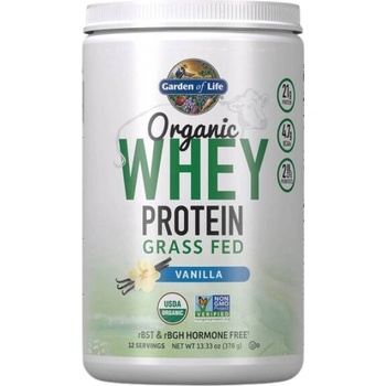 Garden of Life Organic Whey Protein | Grass Fed [378 грама] Ванилия