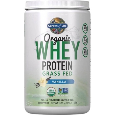 Garden of Life Organic Whey Protein | Grass Fed [378 грама] Ванилия