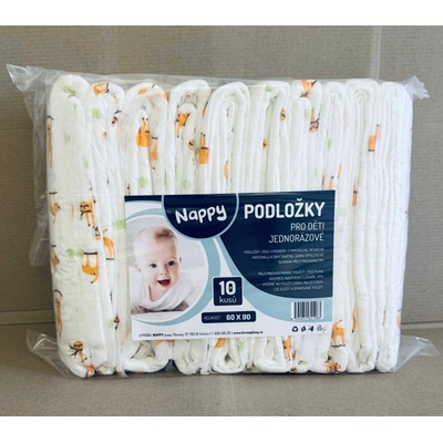 Přebalovací podložky NAPPY 60 x 90 cm 10 ks