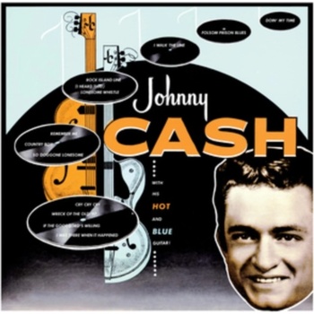 With His Hot and Blue Guitar - Johnny Cash LP