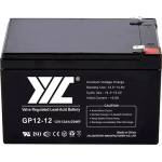 JYC Оловен акумулатор JYC 12V 12Ah F2 (4400000046)