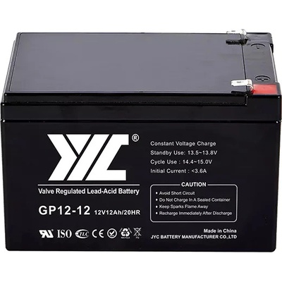 JYC Оловен акумулатор JYC 12V 12Ah F2 (4400000046)