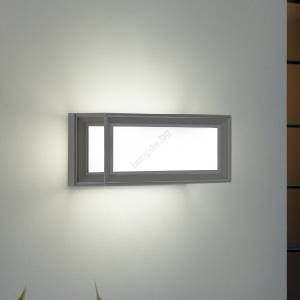 Brilagi - LED външно стенно осветително тяло PARKER LED/12W/230V сиво IP44 (BG4617)