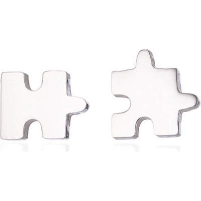 Matyska Ocelové náušnice Puzzle 130312