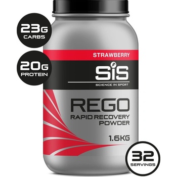 SiS Rego Rapid Recovery regeneračný nápoj jahoda 1600 g