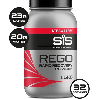 SiS Rego Rapid Recovery regeneračný nápoj jahoda 1600 g