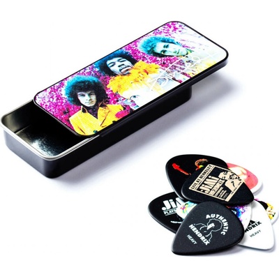 Dunlop JHPT01M JIMI HENDRIX PICK TIN ARE YOU EXPERIENCED