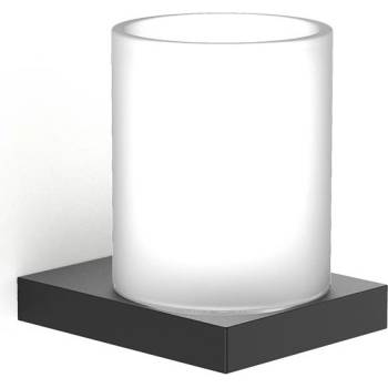 Decor Walther Чаша за четки за зъби Contract стенна черен мат (0651860)