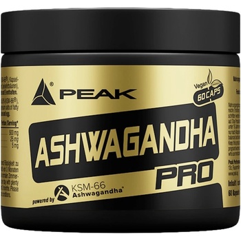 Image 1 of Peak Ashwagandha Pro KSM-66 500 mg [60 капсули]