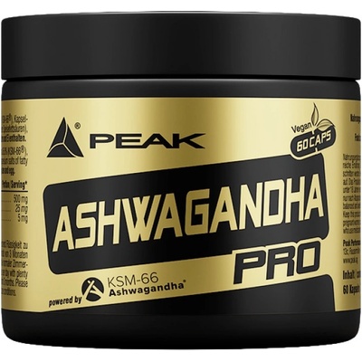 Peak Ashwagandha Pro KSM-66 500 mg [60 капсули]