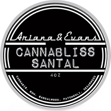 Ariana & Evans Cannabliss santal mýdlo na holení 118 ml