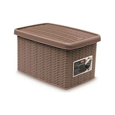 STEFANPLAST Úložný box Elegance 5,5 l šedý