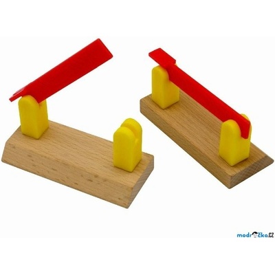 Maxim Vláčkodráha přejezd Závory jednoduché, 2ks