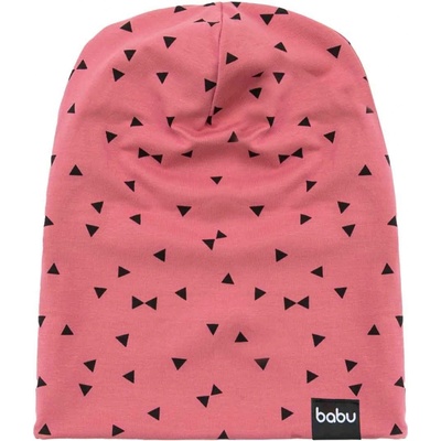 dívčí čepička trojúhelník