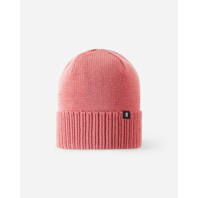 Klasická detská zimná čiapka so zmesou merino vlny a fleecovou podšívkou Reima Kalotti rose blush Veľkosť: 56-58cm vel 110 128