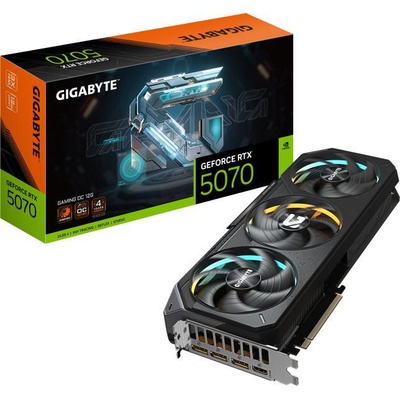 GIGABYTE GeForce RTX 5070 GAMING OC 12GB GDDR7 192bit (GV-N5070GAMING OC-12GD)