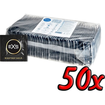 EXS Condoms Rightway Gold 50 pack