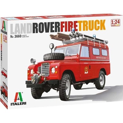 Corfix Model Kit auto 3660 Hasičské auto Land Rover 1:24