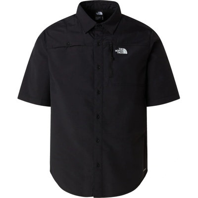 The North Face M Sequoia pánska košeľa krátký rukáv čierna