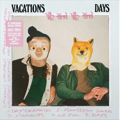 Vacations - Days/Vibes (Pink/Green) LP