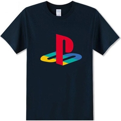 PlayStation Logo T-Shirt navy