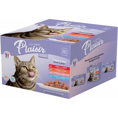 Plaisir Cat XXL mix chutí 24 x 85 g