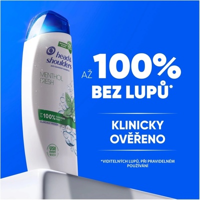 Head & Shoulders menthol šampón 250 ml