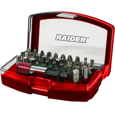 Raider Накрайници и магнитен държач бърз захват 1/4" 32 бр. к-т raider - 158901