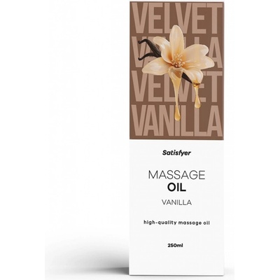 Satisfyer Massage Oil Vanilla 250 ml