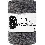Bobbiny Macrame Cord 1, 5 mm 100 m Charcoal юта (MD-E003)