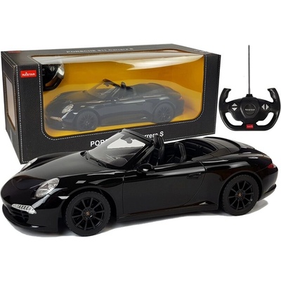 Rastar Carrera RC auto Porsche 911 S Černé 1:12