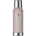 STANLEY 1913 Classic Legendary Thermos Flask 0.94L - Keeps Hot or Cold for 24 Hours - Dishwasher Safe - Lid Serves as a Mug - Vacuum Flask BPA Free - Stainless Steel Thermos Flask - Rose Quartz - 100000117255