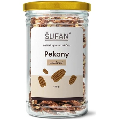 Šufan Pekanové ořechy pražené ve skle 450 g