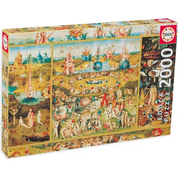 Educa Пъзел Educa от 2000 части - Градината на изкушенията (EDU18505)