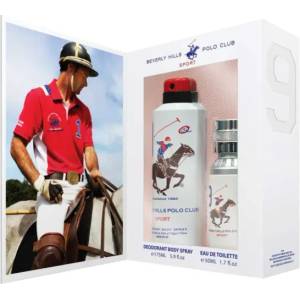 Beverly Hills Polo Club 1982 Sport 8 Комплект EDT 50 мл за мъже + Sport 9 Дезодорант спрей 150 мл за жени