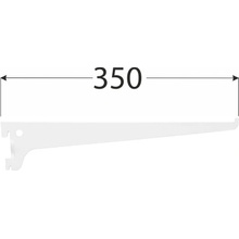 Velano lišta systémová konzolová jednoduchá WSS 350mm biela