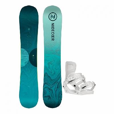 Snowboard set NIDECKER ELLE 2024/25