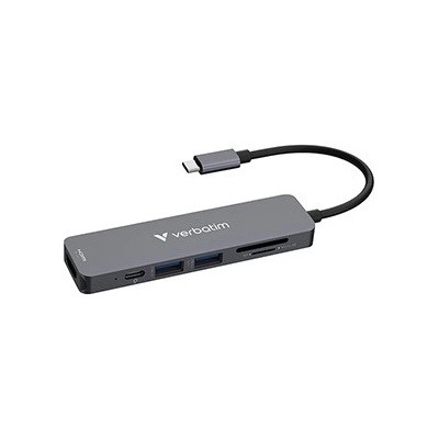 32156, USB-C мулти-порт хъб Essentials 6-port, 32156, сив, дължина на кабела 18cm, USB-C PD, USB-A 3.2 Gen 1, USB-A 2.0, SD (32156)