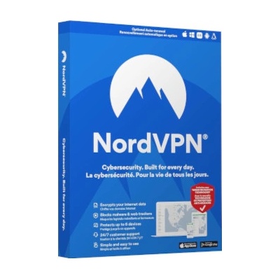 NordVPN Standard 10 lic. 2 roky, (NV1C2Y-EBDE-E)