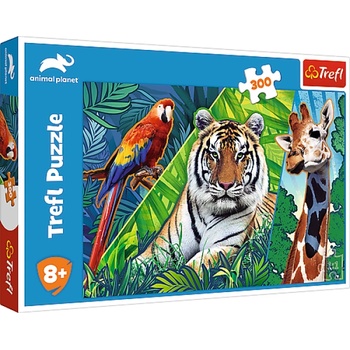 Trefl Puzzle 300 - Удивителни животни / Discovery Animal Planet