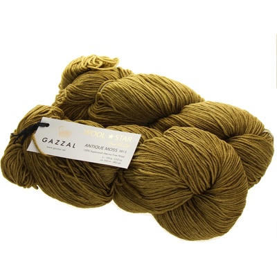 Gazzal Wool Star 3813 antique moss
