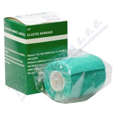 FOX ELASTIC BANDAGE samodržící bandáž 7,5 cm x 4, 5 m