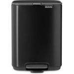 Brabantia Кош за смет Brabantia Bo Pedal 4L, Matt Black (35948220)