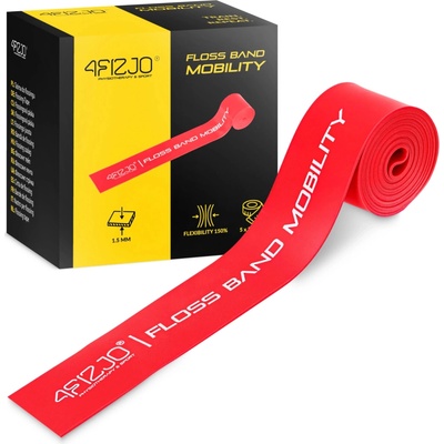 FLOSS BAND 1,5 mm červená