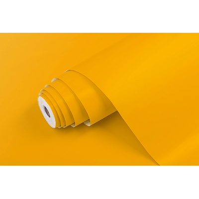 Patifix Самозалепващо фолио тъмно жълто - ширина 45 см