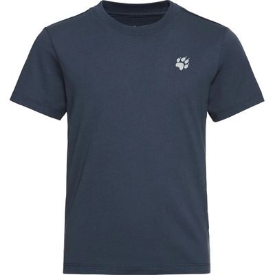 Jack Wolfskin Детска тениска Jack Wolfskin Kid's Paw T-Shirt - Paw Midnight Sky - размер 116 (EU) (704-5896-0112)